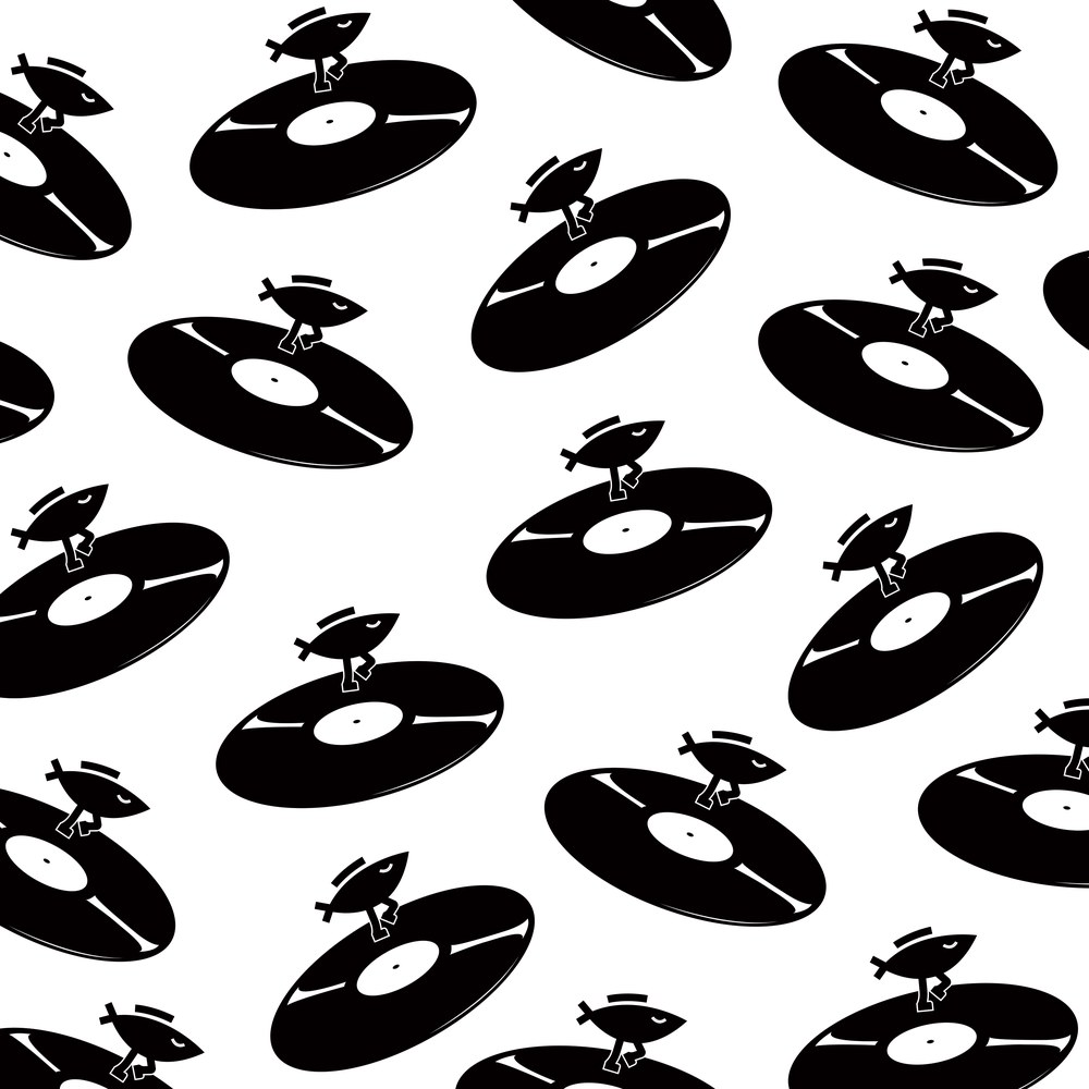 Vinyl Bird print