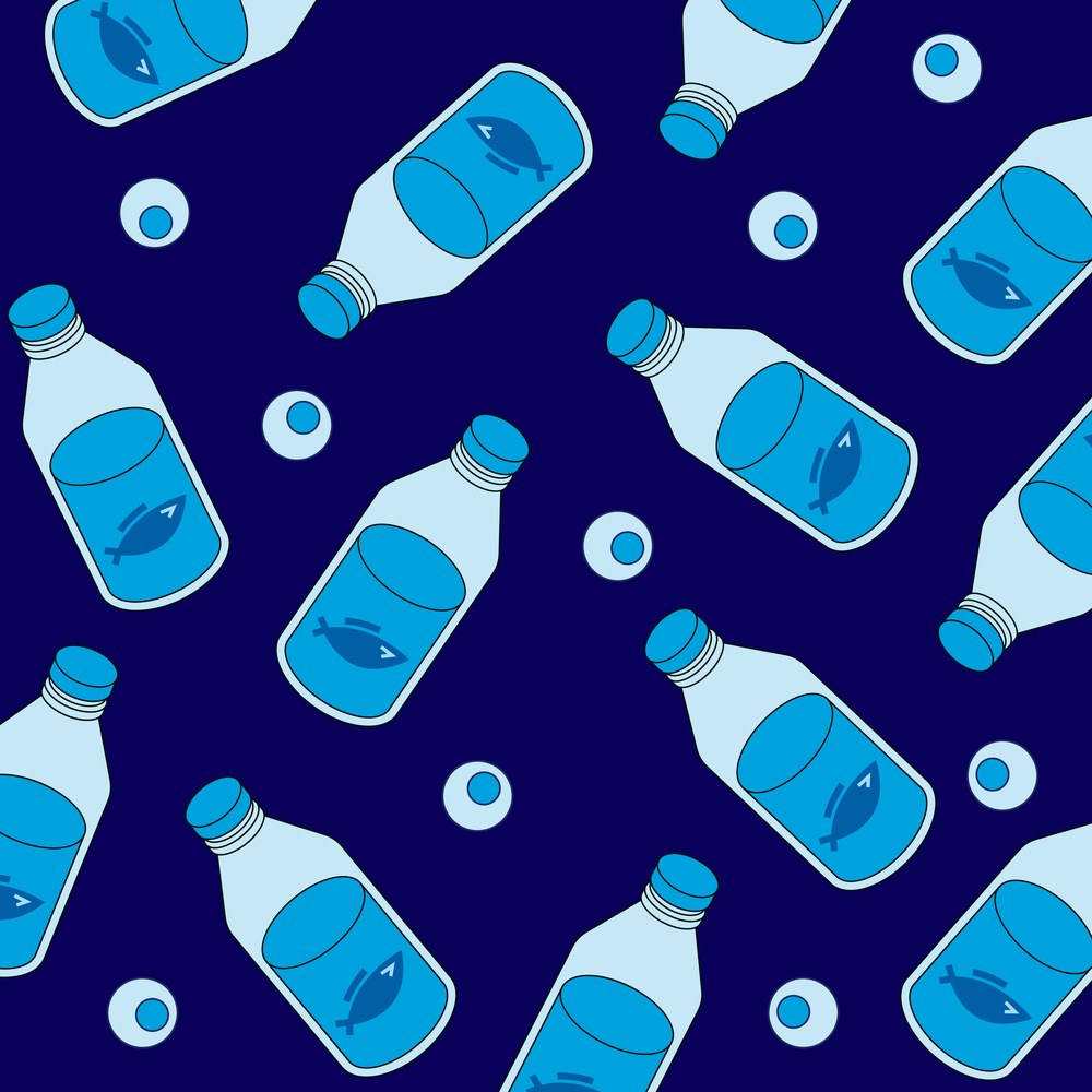 Hydrate Bottle print